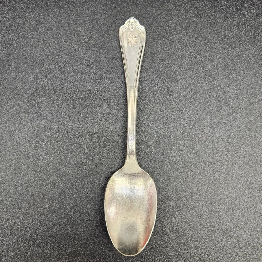 International Silver Co USCG US Coast Guard Vintage Silverplate Teaspoon 6‎ Inch